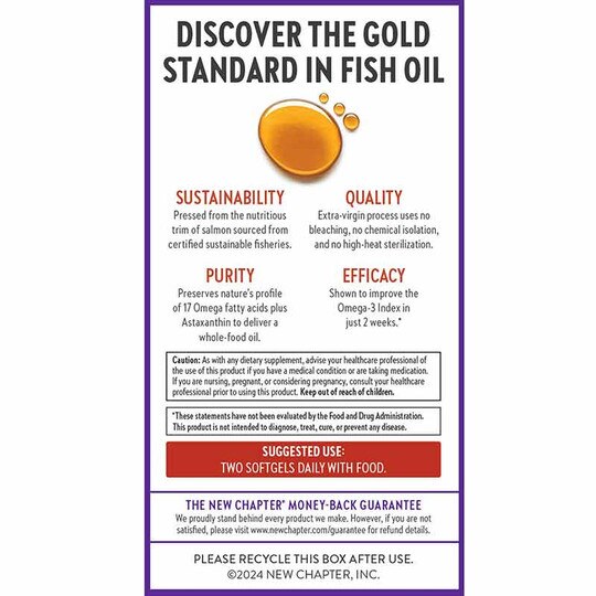 Wholemega Fish Oil, NCH